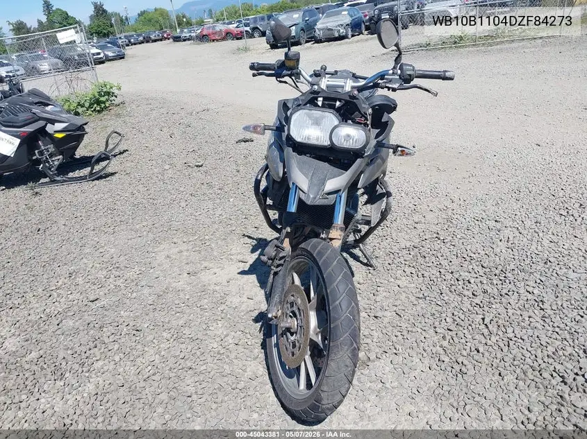 2013 BMW F700 Gs VIN: WB10B1104DZF84273 Lot: 45043381