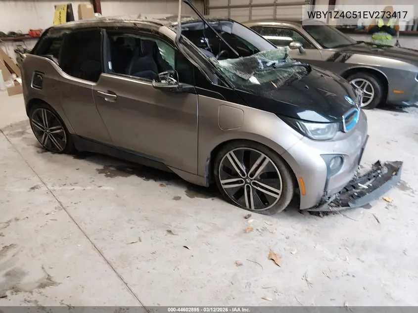 2014 BMW I3 Base W/Range Extender VIN: WBY1Z4C51EV273417 Lot: 44602895
