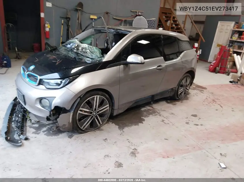 2014 BMW I3 Base W/Range Extender VIN: WBY1Z4C51EV273417 Lot: 44602895