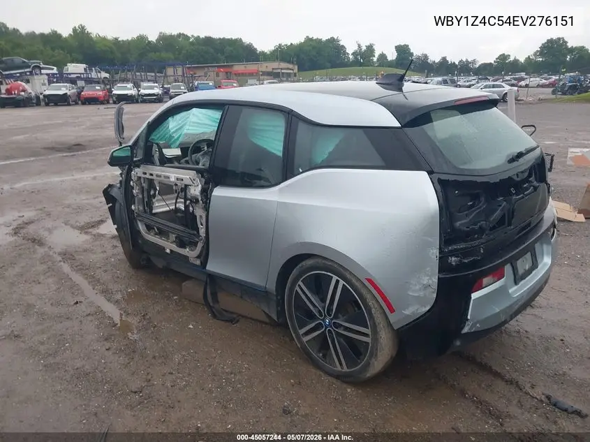 2014 BMW I3 Base W/Range Extender VIN: WBY1Z4C54EV276151 Lot: 45057244
