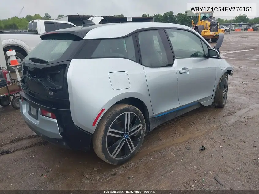 2014 BMW I3 Base W/Range Extender VIN: WBY1Z4C54EV276151 Lot: 45057244