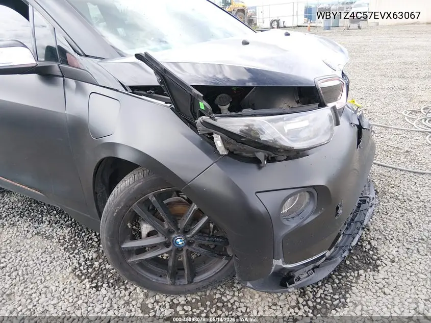 2014 BMW I3 Base W/Range Extender VIN: WBY1Z4C57EVX63067 Lot: 45098078
