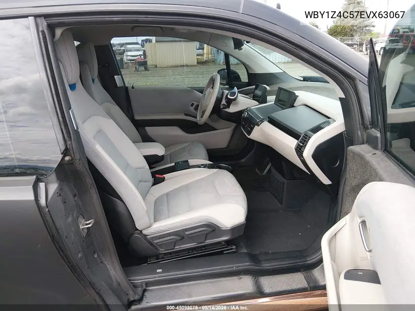2014 BMW I3 Base W/Range Extender VIN: WBY1Z4C57EVX63067 Lot: 45098078