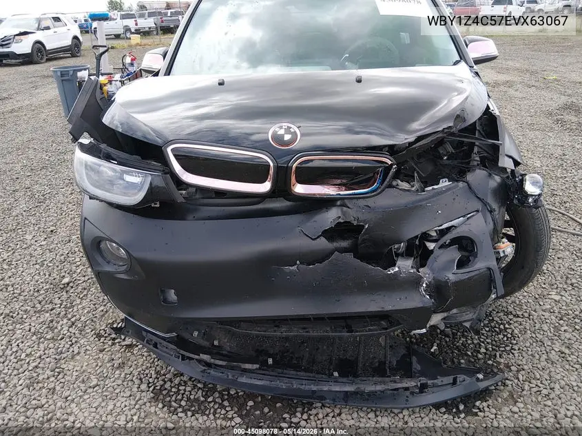 2014 BMW I3 Base W/Range Extender VIN: WBY1Z4C57EVX63067 Lot: 45098078