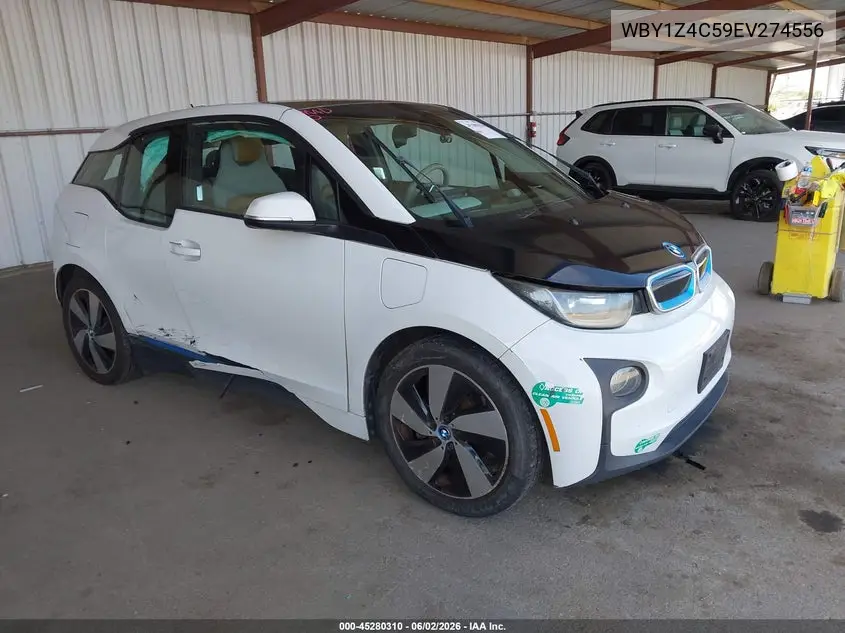 2014 BMW I3 Base W/Range Extender VIN: WBY1Z4C59EV274556 Lot: 45280310