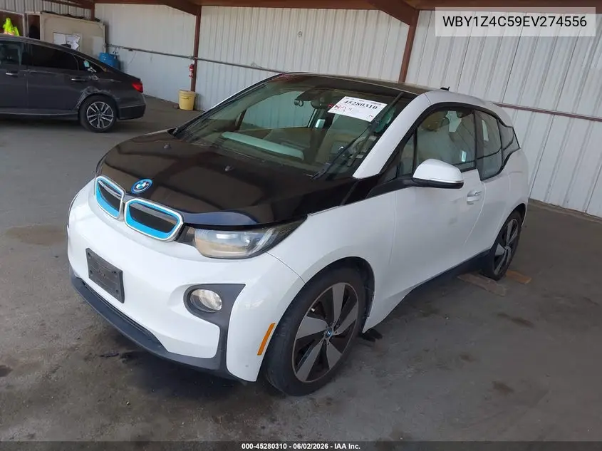 2014 BMW I3 Base W/Range Extender VIN: WBY1Z4C59EV274556 Lot: 45280310