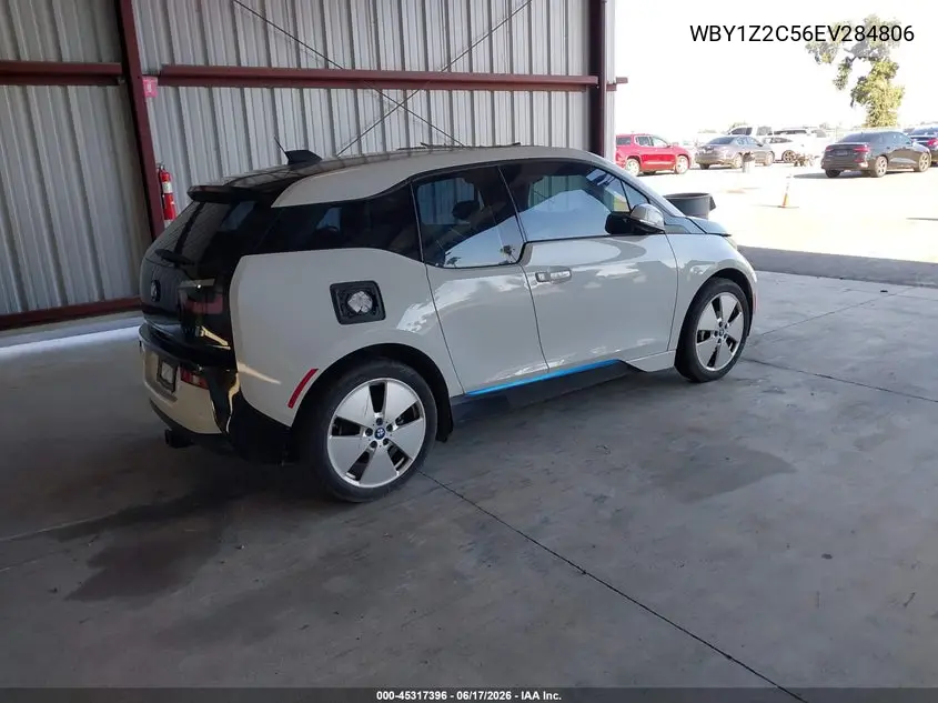 2014 BMW I3 VIN: WBY1Z2C56EV284806 Lot: 45317396