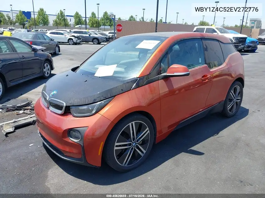 2014 BMW I3 Base W/Range Extender VIN: WBY1Z4C52EV272776 Lot: 45626659