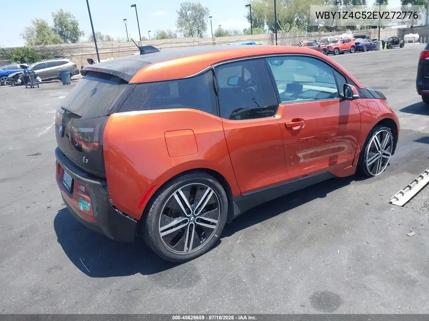 2014 BMW I3 Base W/Range Extender VIN: WBY1Z4C52EV272776 Lot: 45626659