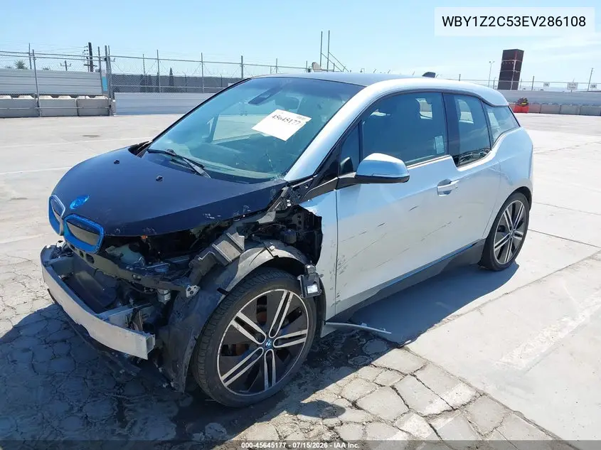 2014 BMW I3 VIN: WBY1Z2C53EV286108 Lot: 45645177