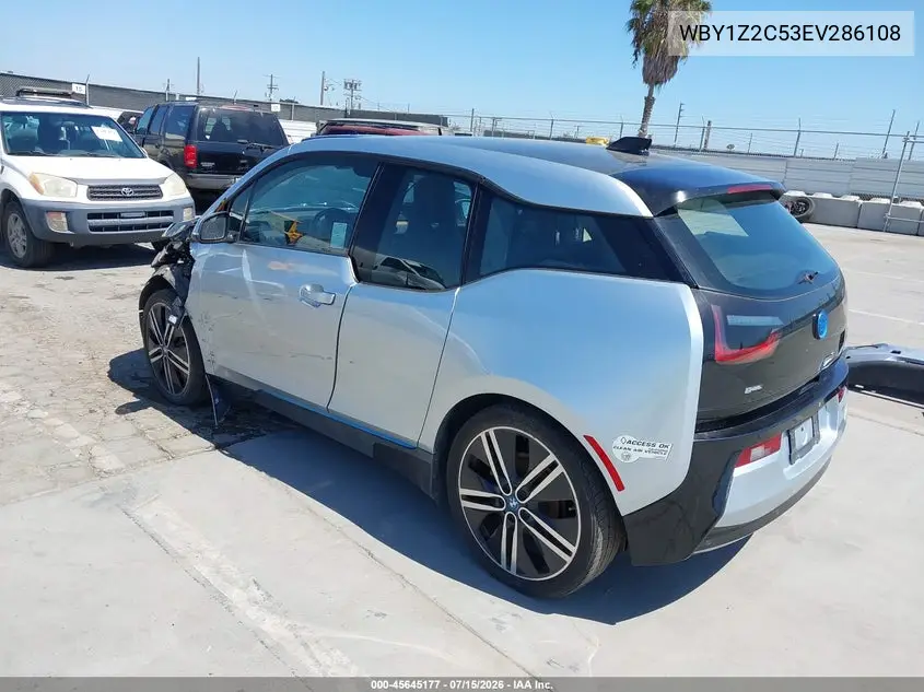 2014 BMW I3 VIN: WBY1Z2C53EV286108 Lot: 45645177