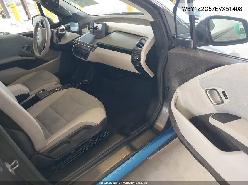 2014 BMW I3 VIN: WBY1Z2C57EVX51408 Lot: 45656606