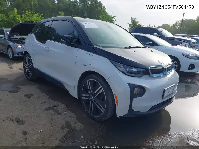 2015 BMW I3 Base W/Range Extender VIN: WBY1Z4C54FV504473 Lot: 42187014