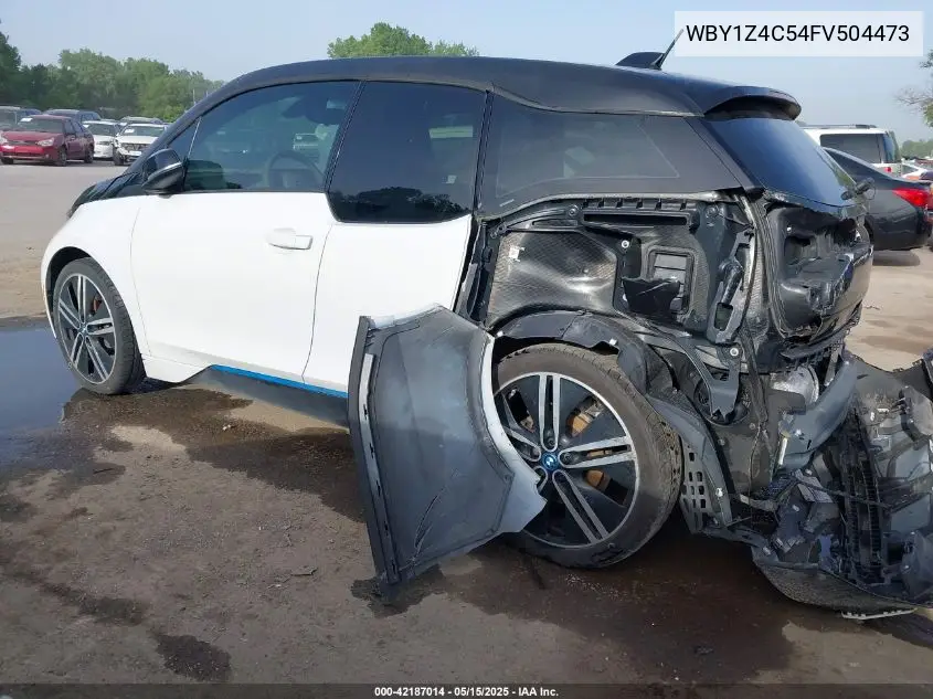 2015 BMW I3 Base W/Range Extender VIN: WBY1Z4C54FV504473 Lot: 42187014