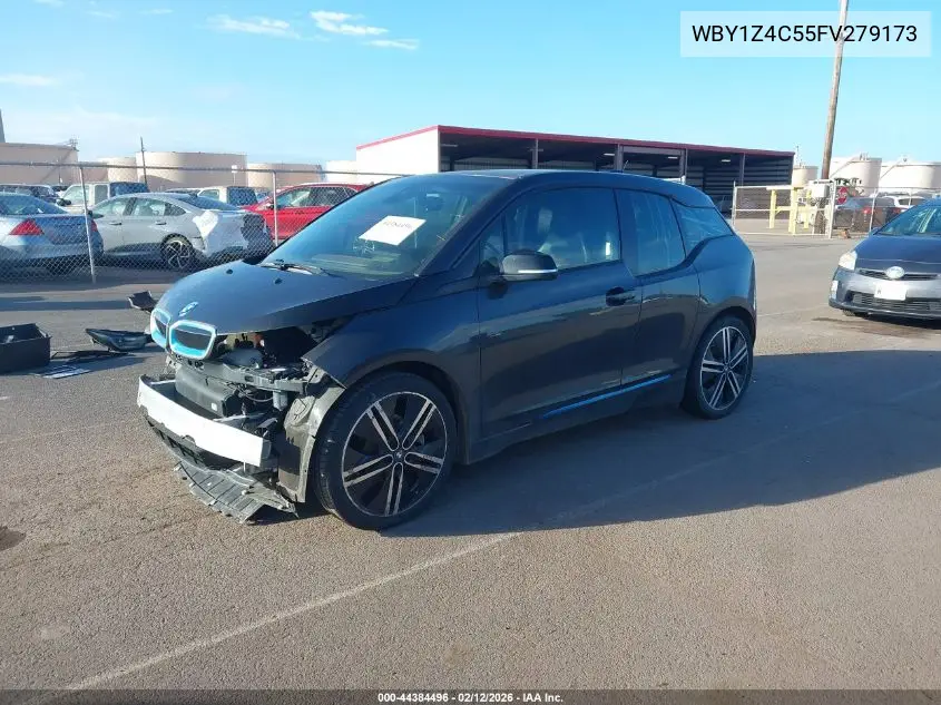 2015 BMW I3 Base W/Range Extender VIN: WBY1Z4C55FV279173 Lot: 44384496