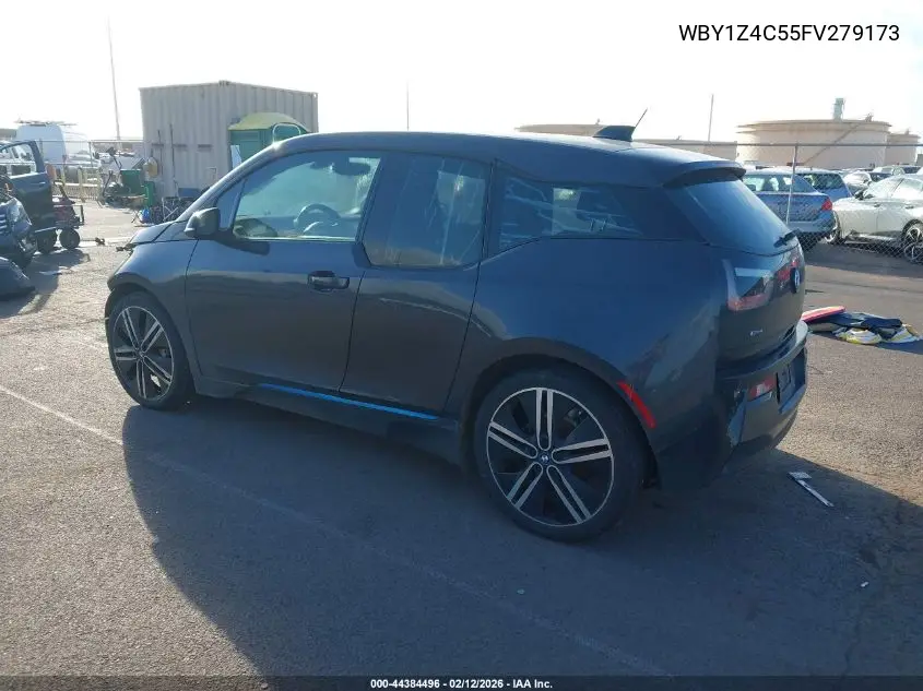 2015 BMW I3 Base W/Range Extender VIN: WBY1Z4C55FV279173 Lot: 44384496