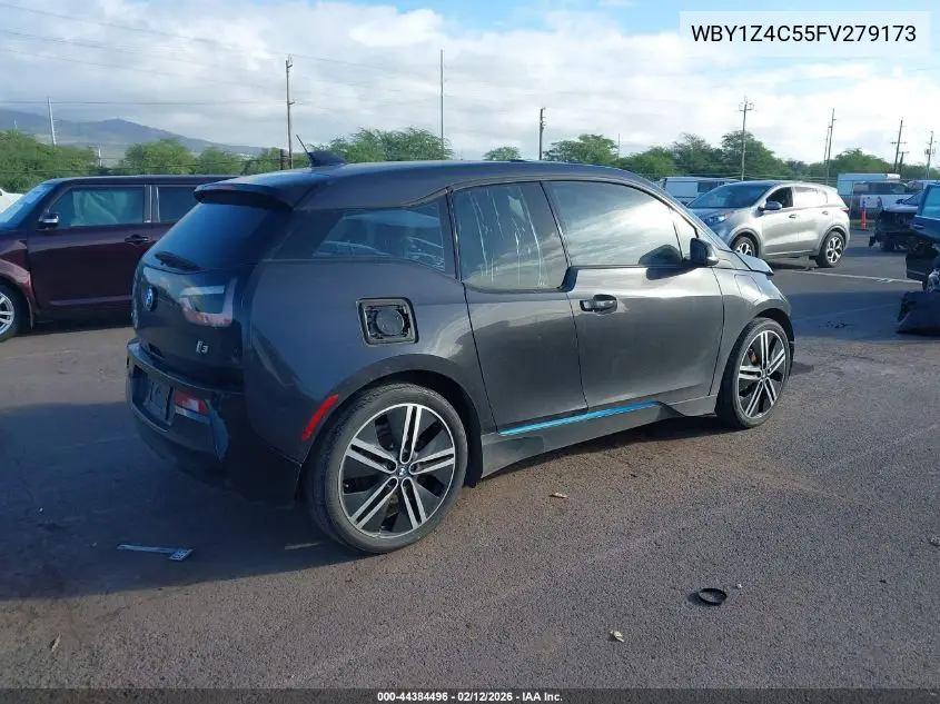 2015 BMW I3 Base W/Range Extender VIN: WBY1Z4C55FV279173 Lot: 44384496