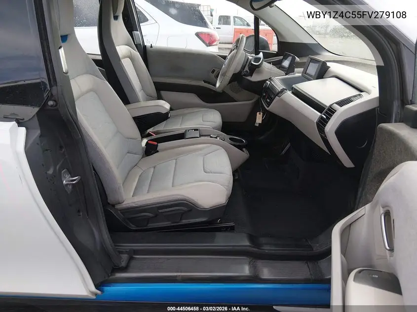 2015 BMW I3 Base W/Range Extender VIN: WBY1Z4C55FV279108 Lot: 44506458