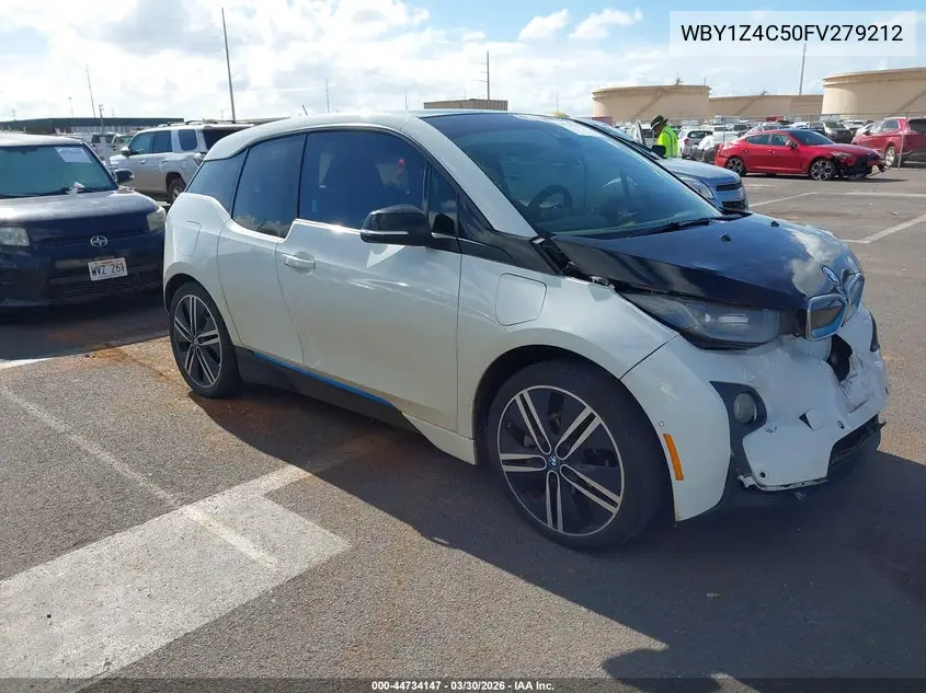 2015 BMW I3 Base W/Range Extender VIN: WBY1Z4C50FV279212 Lot: 44734147