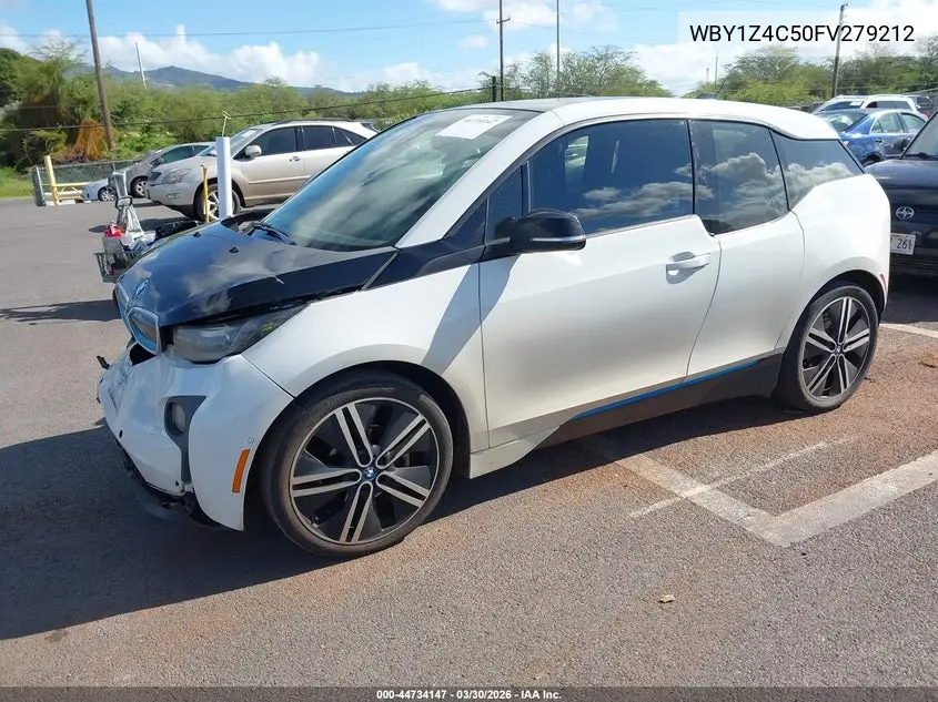 2015 BMW I3 Base W/Range Extender VIN: WBY1Z4C50FV279212 Lot: 44734147