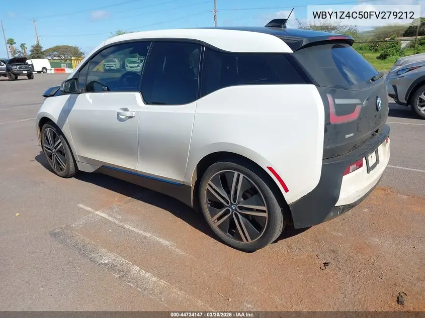 2015 BMW I3 Base W/Range Extender VIN: WBY1Z4C50FV279212 Lot: 44734147