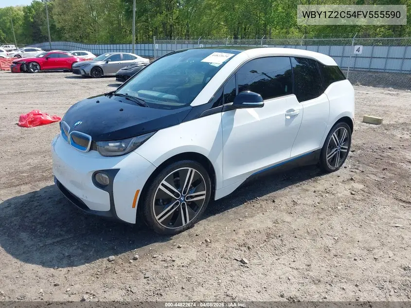2015 BMW I3 VIN: WBY1Z2C54FV555590 Lot: 44822674