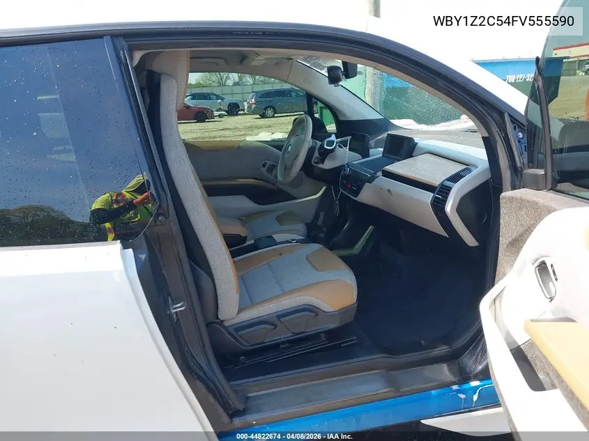 2015 BMW I3 VIN: WBY1Z2C54FV555590 Lot: 44822674