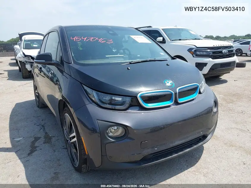 2015 BMW I3 Base W/Range Extender VIN: WBY1Z4C58FV503410 Lot: 45470463