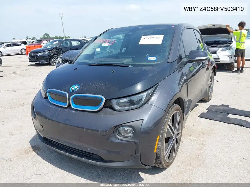 2015 BMW I3 Base W/Range Extender VIN: WBY1Z4C58FV503410 Lot: 45470463