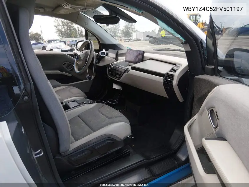 2015 BMW I3 Base W/Range Extender VIN: WBY1Z4C52FV501197 Lot: 45605218