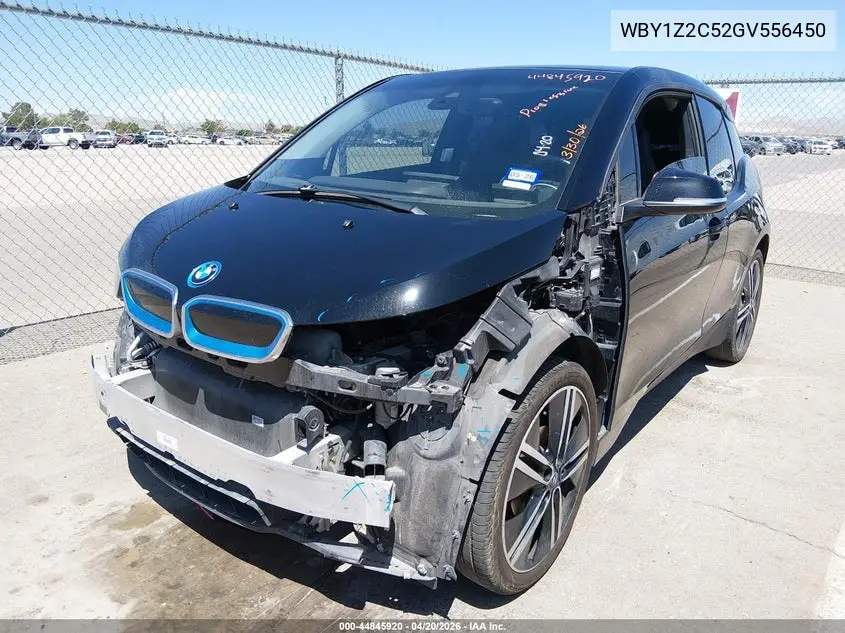 2016 BMW I3 VIN: WBY1Z2C52GV556450 Lot: 44845920