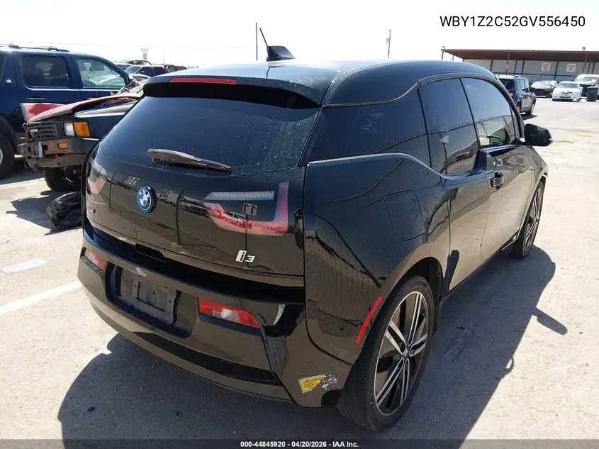 2016 BMW I3 VIN: WBY1Z2C52GV556450 Lot: 44845920