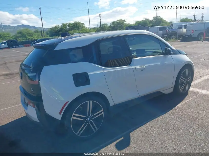 2016 BMW I3 VIN: WBY1Z2C50GV556950 Lot: 45434561