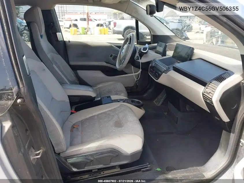 2016 BMW I3 Base W/Range Extender VIN: WBY1Z4C56GV506355 Lot: 45687902