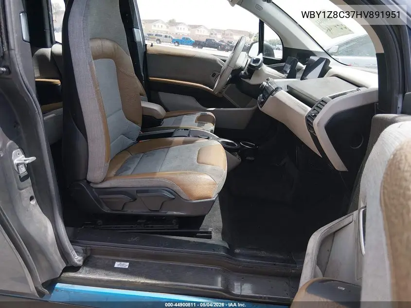 2017 BMW I3 94 Ah W/Range Extender VIN: WBY1Z8C37HV891951 Lot: 44900811