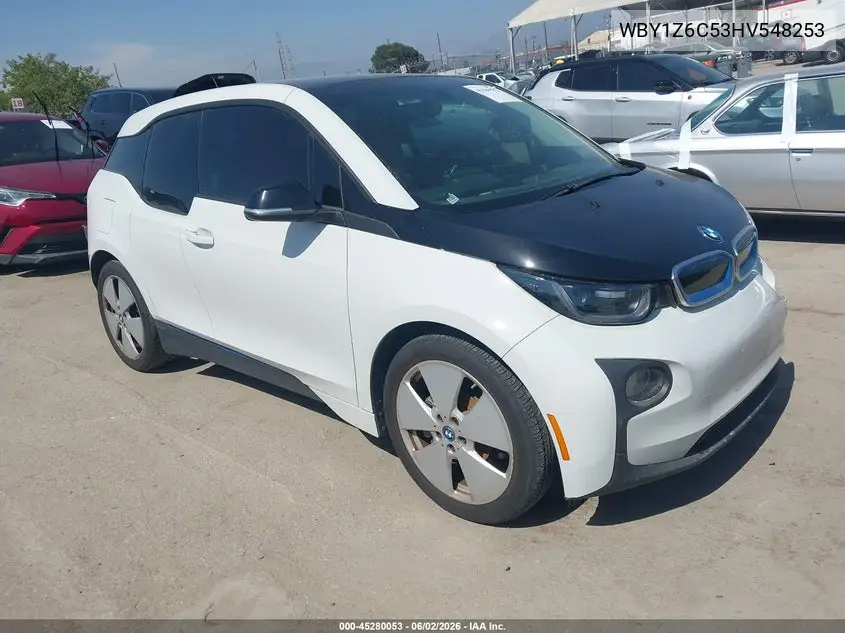 2017 BMW I3 94 Ah VIN: WBY1Z6C53HV548253 Lot: 45280053