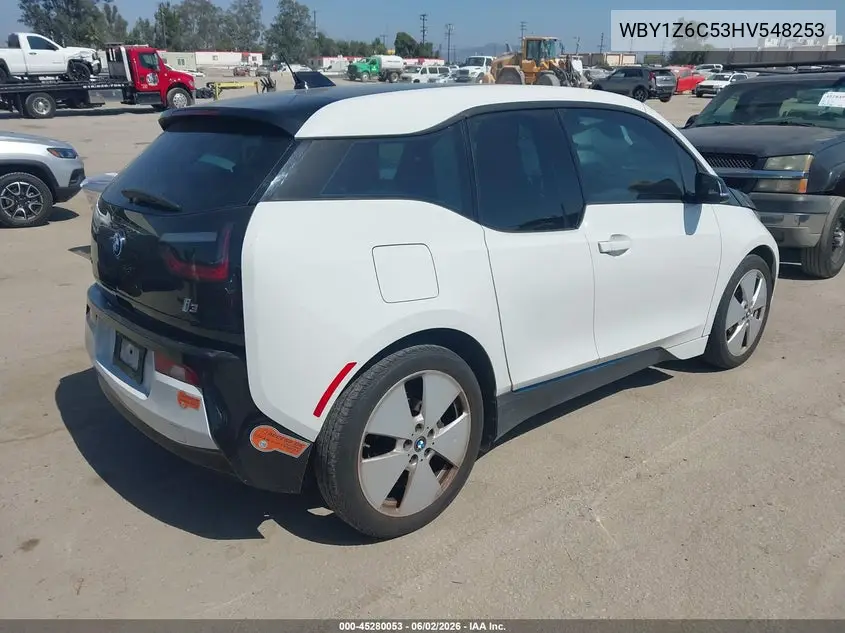 2017 BMW I3 94 Ah VIN: WBY1Z6C53HV548253 Lot: 45280053