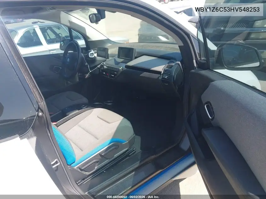 2017 BMW I3 94 Ah VIN: WBY1Z6C53HV548253 Lot: 45280053