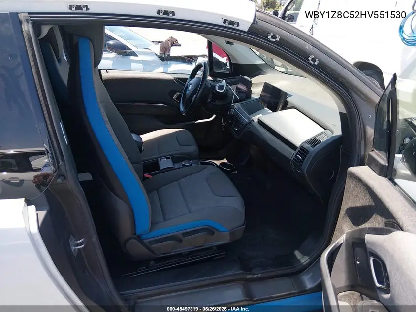 2017 BMW I3 94 Ah W/Range Extender VIN: WBY1Z8C52HV551530 Lot: 45497319