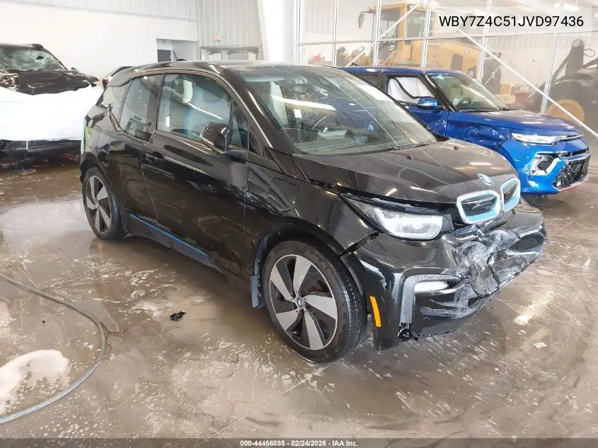 2018 BMW I3 94Ah W/Range Extender VIN: WBY7Z4C51JVD97436 Lot: 44466885