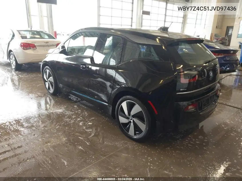 2018 BMW I3 94Ah W/Range Extender VIN: WBY7Z4C51JVD97436 Lot: 44466885