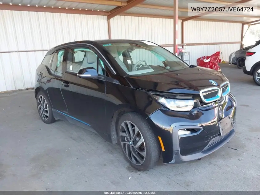 2018 BMW I3 94Ah VIN: WBY7Z2C57JVE64724 Lot: 44823467