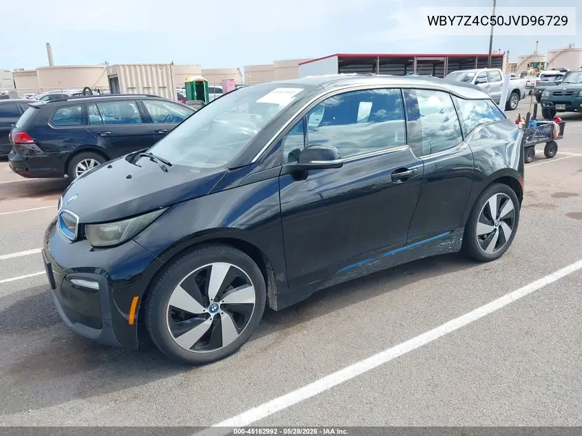 2018 BMW I3 94Ah W/Range Extender VIN: WBY7Z4C50JVD96729 Lot: 45162992
