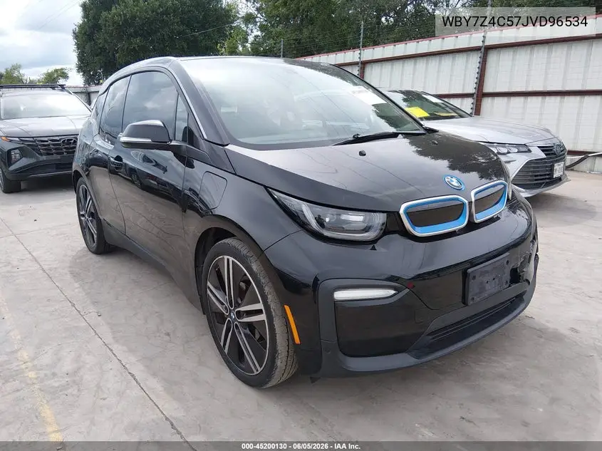 2018 BMW I3 94Ah W/Range Extender VIN: WBY7Z4C57JVD96534 Lot: 45200130