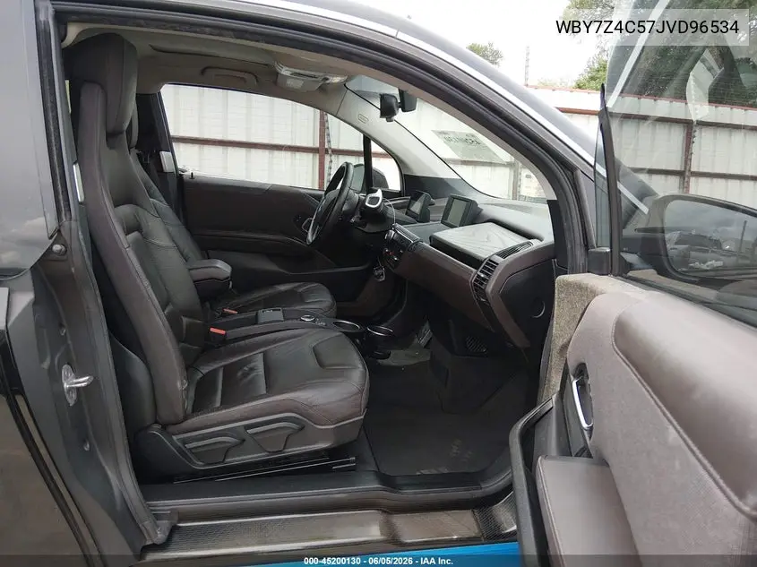 2018 BMW I3 94Ah W/Range Extender VIN: WBY7Z4C57JVD96534 Lot: 45200130