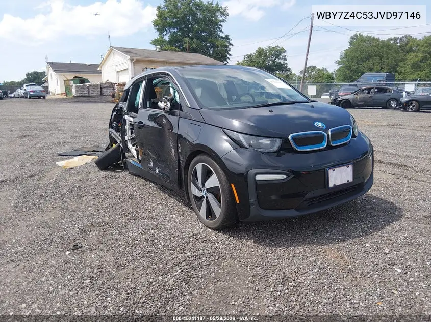 2018 BMW I3 94Ah W/Range Extender VIN: WBY7Z4C53JVD97146 Lot: 45241187