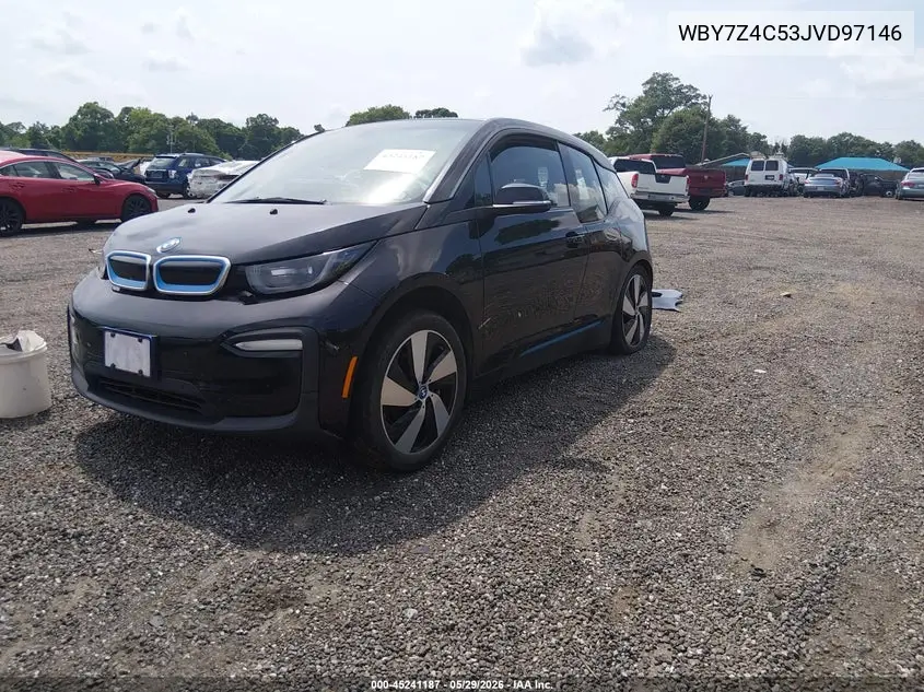 2018 BMW I3 94Ah W/Range Extender VIN: WBY7Z4C53JVD97146 Lot: 45241187