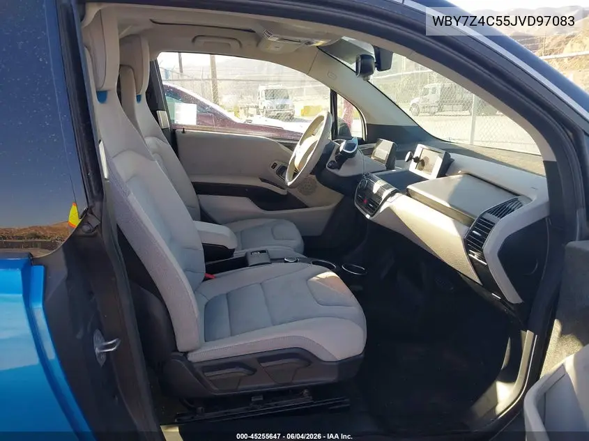 2018 BMW I3 94Ah W/Range Extender VIN: WBY7Z4C55JVD97083 Lot: 45255647
