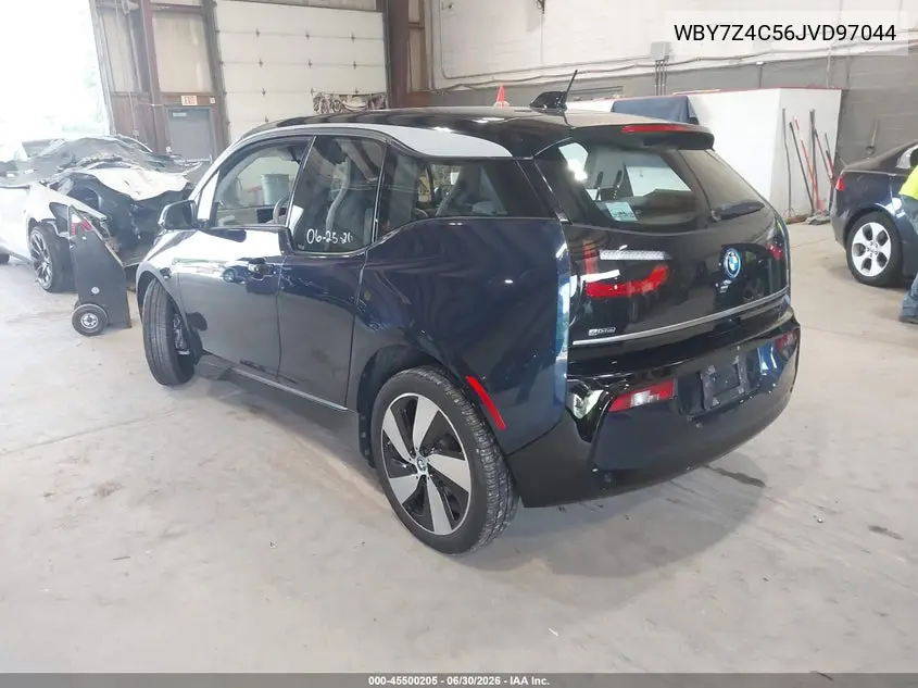2018 BMW I3 94Ah W/Range Extender VIN: WBY7Z4C56JVD97044 Lot: 45500205