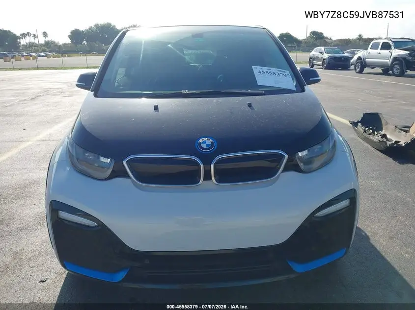 2018 BMW I3S 94Ah W/Range Extender VIN: WBY7Z8C59JVB87531 Lot: 45558379